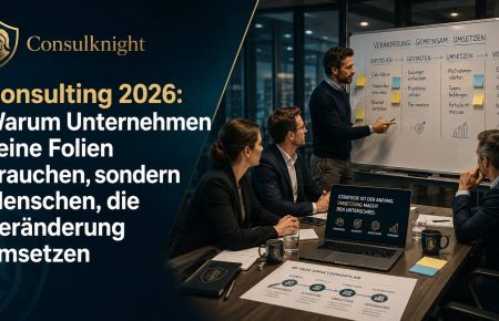 Consulting 2026: Warum Unternehmen keine Folien brauchen, sondern Menschen, die Veränderung wirklich umsetzen